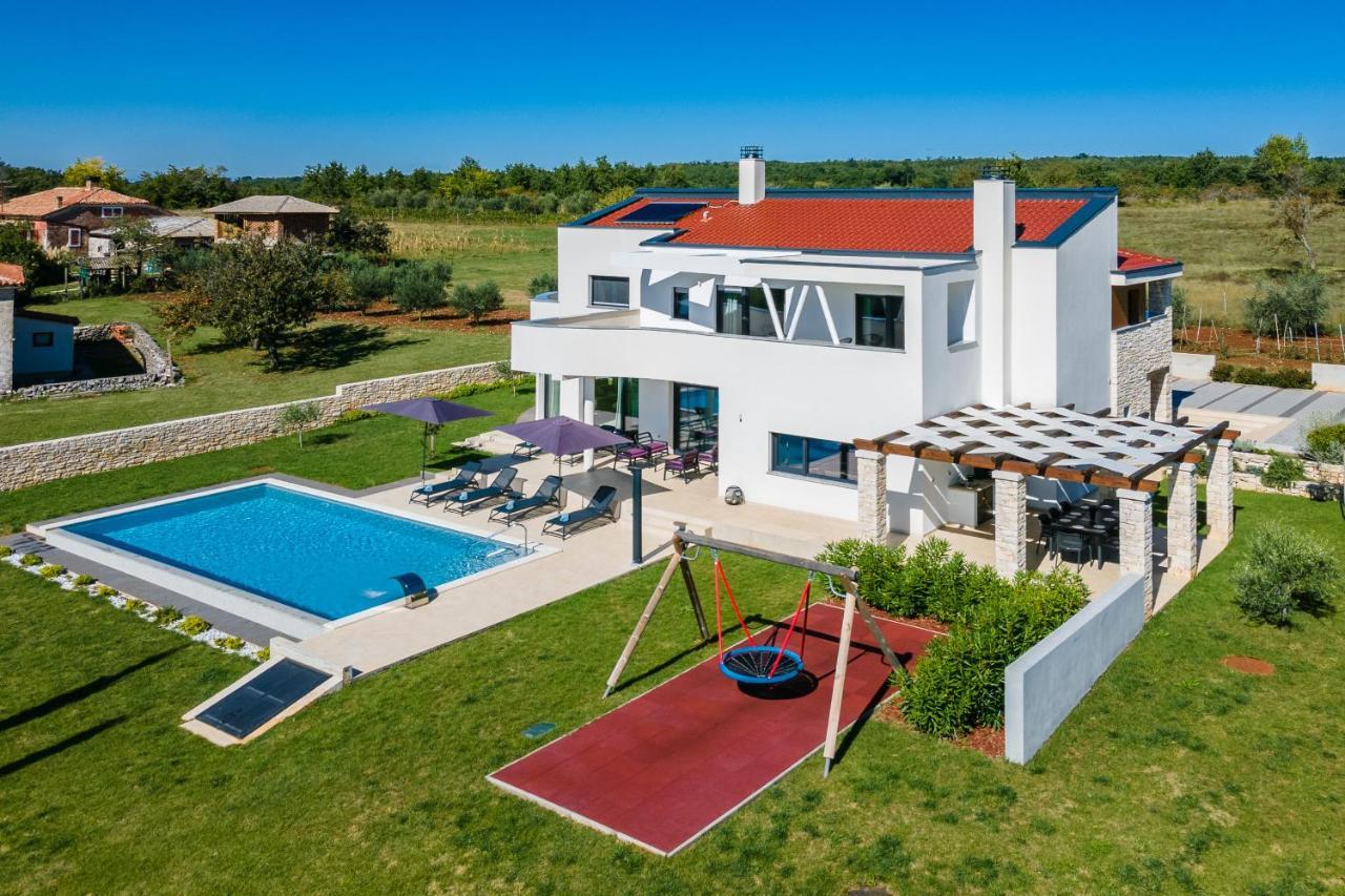 Villa Eleonora, Luxury Villa In Visnjan, Zuzici, Near Porec Esterno foto