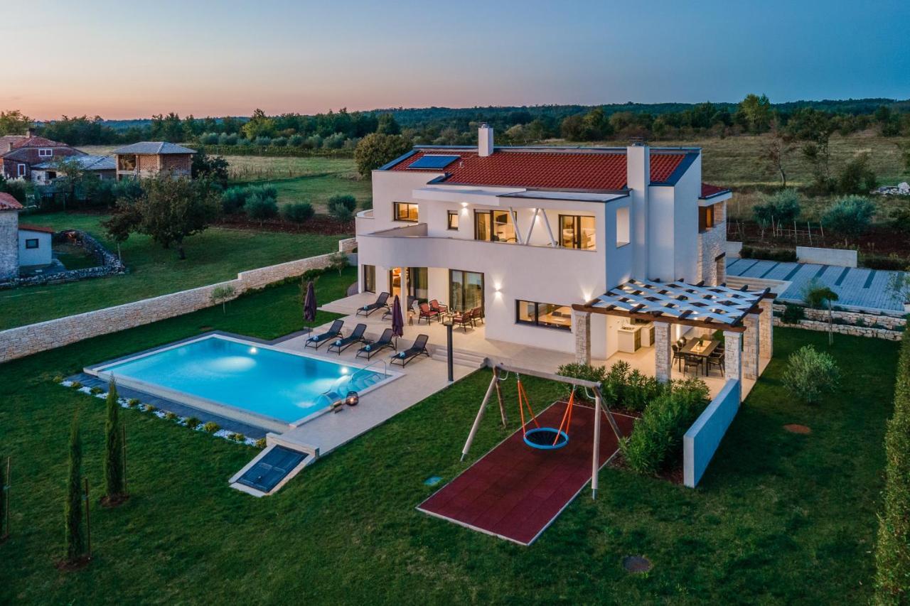 Villa Eleonora, Luxury Villa In Visnjan, Zuzici, Near Porec Esterno foto
